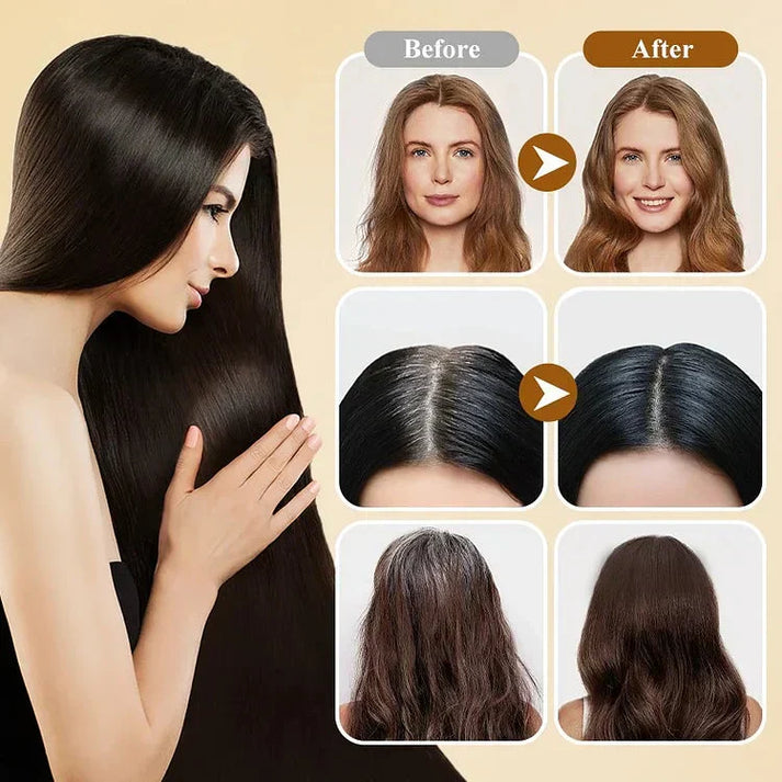 Japanese Long Lasting Natural Hair Dye Shampoo 🔥 Buy 1 Get 1 Free 🔥